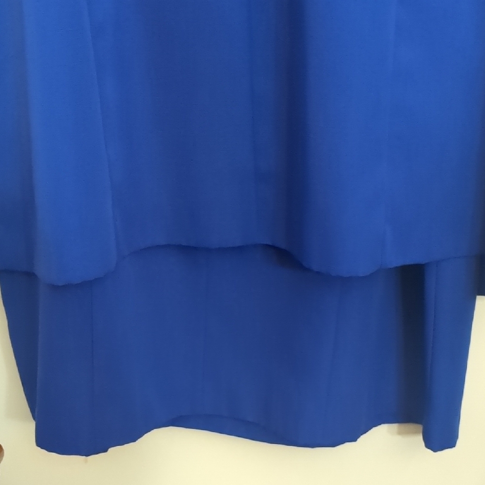 S.L. Fashions Royal Blue Dress Set   Short Sleeves Size 18 WP Formal - Picture 7 of 7